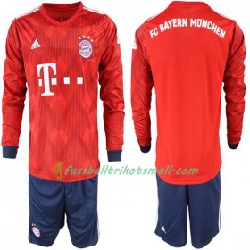 Fußballtrikots FC Bayern München Kinder 2018-2019 Langarm Heimtrikotsatz kaufen